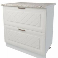 АГАВА Кухонный гарнитур (модульный) Лиственница темная в Кургане - kurgan.mebel24.online | фото 7