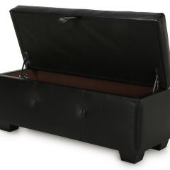 Банкетка-сундук Шерри College Black в Кургане - kurgan.mebel24.online | фото 3