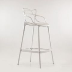Барный стул Barneo N-235 Masters, белый, design Phillip Stark в Кургане - kurgan.mebel24.online | фото 5