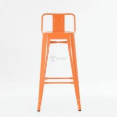 Барный стул Barneo N-242 Tolix Style 2003 Оранжевый в Кургане - kurgan.mebel24.online | фото 2