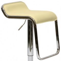 Барный стул Barneo N-41 Lem кремовый в Кургане - kurgan.mebel24.online | фото 2