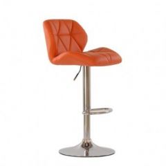Барный стул Barneo N-85 Diamond оранжевый в Кургане - kurgan.mebel24.online | фото