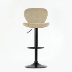 Барный стул Barneo N-86 Time / Black / VPU Beige Vintage PK970-1 в Кургане - kurgan.mebel24.online | фото 2