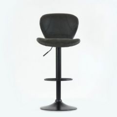 Барный стул Barneo N-86 Time / Black / VPU Dark Gray Vintage серый винтаж 970-11 в Кургане - kurgan.mebel24.online | фото 3