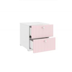 Детская Алиса ПМ-332.03 Тумба прикроватная МДФ розовый в Кургане - kurgan.mebel24.online | фото 2