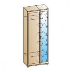 Детская Мелисса композиция 9 (Гикори Джексон светлый) в Кургане - kurgan.mebel24.online | фото 3