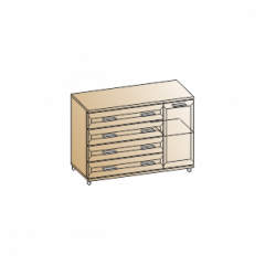 Детская Мелисса композиция 9 (Гикори Джексон светлый) в Кургане - kurgan.mebel24.online | фото 9
