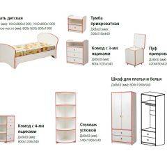 Набор мебели для детской Юниор-10 (с кроватью 800*1600) ЛДСП в Кургане - kurgan.mebel24.online | фото 2