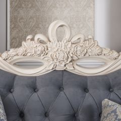 Диван Афина с раскладным механизмом (серый глянец) в Кургане - kurgan.mebel24.online | фото 3