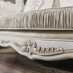 Диван Алсу с раскладным механизмом (белый глянец) в Кургане - kurgan.mebel24.online | фото 6