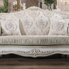 Диван Алсу с раскладным механизмом (белый глянец) в Кургане - kurgan.mebel24.online | фото 5