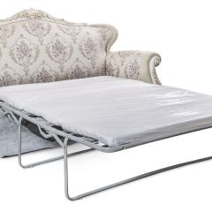 Диван Алсу с раскладным механизмом (белый глянец) в Кургане - kurgan.mebel24.online | фото 2
