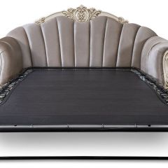 Диван Марселла с раскладным механизмом (крем глянец) в Кургане - kurgan.mebel24.online | фото 3