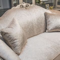 Диван Мокко 3х местный с раскладным механизмом (бежевый) в Кургане - kurgan.mebel24.online | фото 6