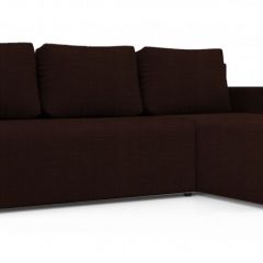 Диван угловой Алиса 3 Vital CHOCOLATE - Teos Dark Brown в Кургане - kurgan.mebel24.online | фото