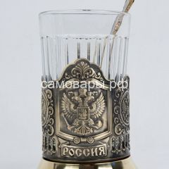 Электрический классический самовар на 2 л формы "Юла" в наборе VIP в Кургане - kurgan.mebel24.online | фото 6