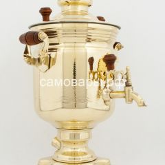 Электрический классический самовар "Банка герб" на 3 литра в Кургане - kurgan.mebel24.online | фото 3