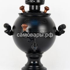 Электрический самовар "Черный Русский" матовый шар на 3 литра. Ограниченная серия. в Кургане - kurgan.mebel24.online | фото 2