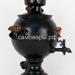 Электрический самовар "Черный Русский" матовый шар на 3 литра. Ограниченная серия. в Кургане - kurgan.mebel24.online | фото 3