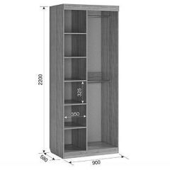ЭНЕРДЖИ Шкаф 2-створчатый в Кургане - kurgan.mebel24.online | фото 2