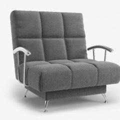 ФИНКА-2 Кресло с подлокотниками хром ПОНИ 12 в Кургане - kurgan.mebel24.online | фото
