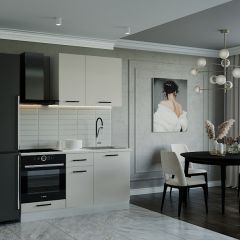 Кухонный гарнитур Шампань 1600 (Стол. 26мм) в Кургане - kurgan.mebel24.online | фото