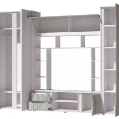 Гостиная Аванта (Анкор светлый/Артвуд темный) в Кургане - kurgan.mebel24.online | фото 2