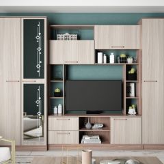 АВРОРА Гостиная (ЯШС/ЯШТ) в Кургане - kurgan.mebel24.online | фото 2