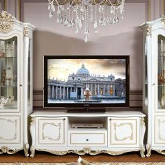 Гостиная Джоконда (комплект) крем в Кургане - kurgan.mebel24.online | фото