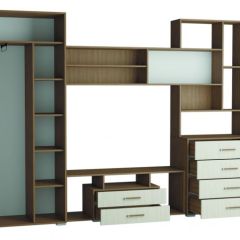 Гостиная ЕВРОПА-1 (Венге/Дуб молочный) в Кургане - kurgan.mebel24.online | фото 2