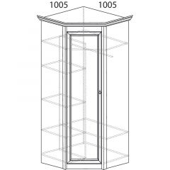 Гостиная Флоренция 4 Дуб оксфорд в Кургане - kurgan.mebel24.online | фото 6