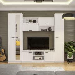 Гостиная Герда (Белое дерево) в Кургане - kurgan.mebel24.online | фото