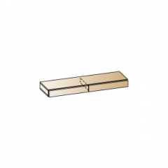Гостиная Камелия Композиция 11 (Гикори Джексон темный) в Кургане - kurgan.mebel24.online | фото 6