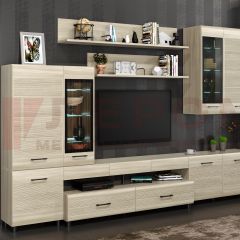 Гостиная Камелия Композиция 4 (Ясень Асахи) в Кургане - kurgan.mebel24.online | фото