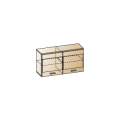 Гостиная Камелия Композиция 5 (Гикори Джексон темный) в Кургане - kurgan.mebel24.online | фото 7