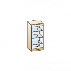 Гостиная Камелия Композиция 8 (Гикори Джексон светлый) в Кургане - kurgan.mebel24.online | фото 10