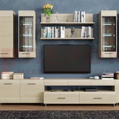 Гостиная Камелия Композиция 9 (Ясень Асахи) в Кургане - kurgan.mebel24.online | фото