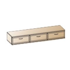 Гостиная Карина Композиция 1 (Гикори Джексон светлый) в Кургане - kurgan.mebel24.online | фото 5