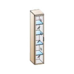 Гостиная Карина Композиция 17 (Гикори Джексон светлый) в Кургане - kurgan.mebel24.online | фото 3