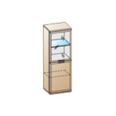 Гостиная Карина Композиция 22 (Гикори Джексон светлый) в Кургане - kurgan.mebel24.online | фото 3