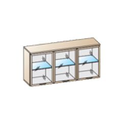 Гостиная Карина Композиция 25 (Гикори Джексон светлый) в Кургане - kurgan.mebel24.online | фото 4
