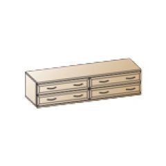 Гостиная Карина Композиция 5 (Гикори Джексон светлый) в Кургане - kurgan.mebel24.online | фото 6