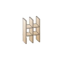 Гостиная Карина Композиция 6 (Ясень Асахи) в Кургане - kurgan.mebel24.online | фото 3