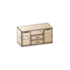 Гостиная Карина Композиция 7 (Гикори Джексон светлый) в Кургане - kurgan.mebel24.online | фото 8