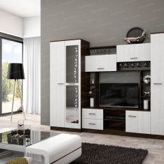 Гостиная Марта-11 (венге/лоредо) в Кургане - kurgan.mebel24.online | фото