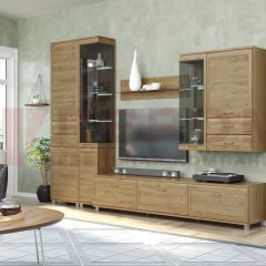Гостиная Мелисса Композиция 11 (Гикори Джексон светлый) в Кургане - kurgan.mebel24.online | фото