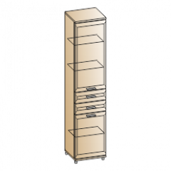Гостиная Мелисса Композиция 11 (Гикори Джексон светлый) в Кургане - kurgan.mebel24.online | фото 2