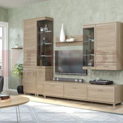 Гостиная Мелисса Композиция 11 (Ясень Асахи) в Кургане - kurgan.mebel24.online | фото