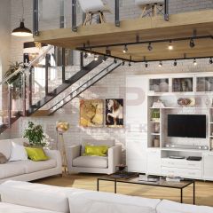 Гостиная Мелисса Композиция 4 (Снежный Ясень) в Кургане - kurgan.mebel24.online | фото