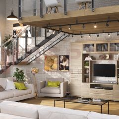 Гостиная Мелисса Композиция 4 (Ясень Асахи) в Кургане - kurgan.mebel24.online | фото